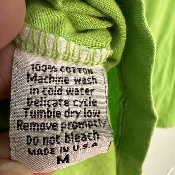 Hog’s Breath Saloon Key West Green T-Shirt Women’s Cut Medium Florida Graphic - Picture 7 of 7